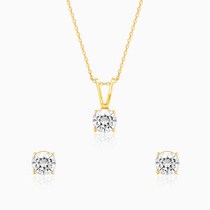 Golden Zircon Set