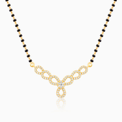 Golden Enamoured In Love Mangalsutra