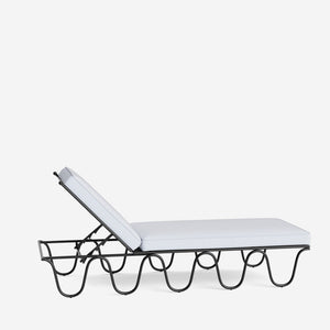 Peggy Outdoor Chaise Cushion by Sarah Sherman Samuel