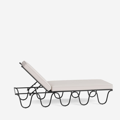Peggy Outdoor Chaise Cushion by Sarah Sherman Samuel