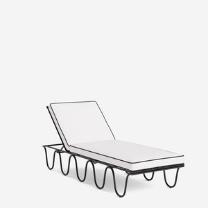 Peggy Outdoor Chaise Cushion by Sarah Sherman Samuel
