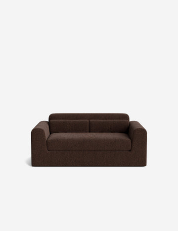 Brown Basket Boucle