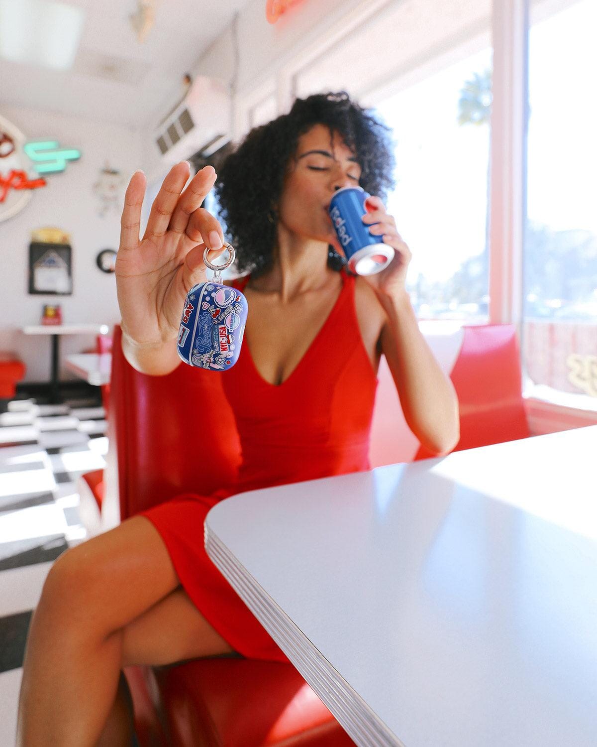Out of the Blue | Pepsi Sticker AirPods Case