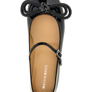 Mach & Mach Double Bow Ballet Flats