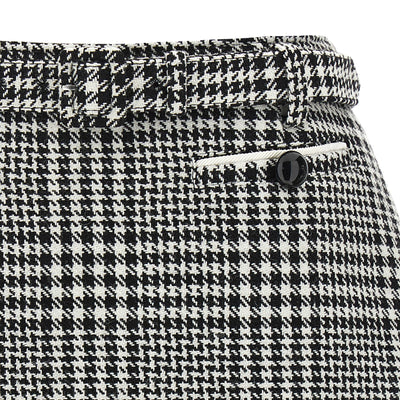 Self-Portrait Bouclé Wool Skort