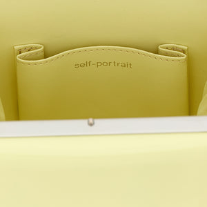 Self-Portrait Yellow Leather Bag Handbag