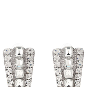 Self-Portrait Multi Crystal Earrings