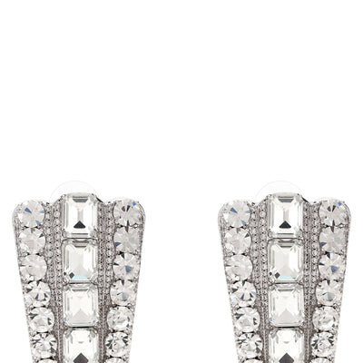 Self-Portrait Multi Crystal Earrings