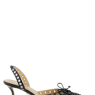Mach & Mach Crystalized Corset Slingback