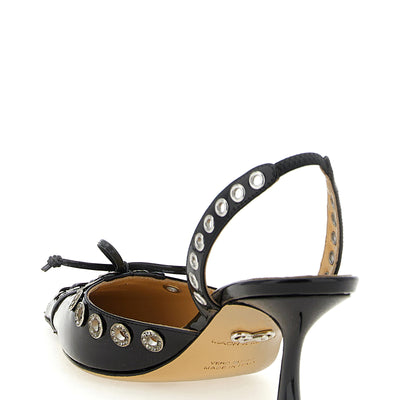 Mach & Mach Crystalized Corset Slingback