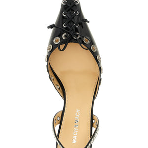 Mach & Mach Crystalized Corset Slingback