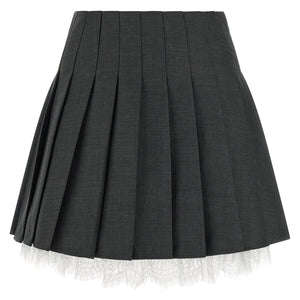Self-Portrait Pleated Skirt