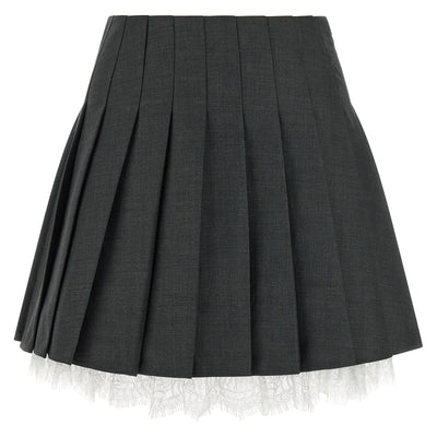 Self-Portrait Pleated Skirt