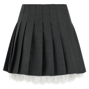 Self-Portrait Pleated Skirt