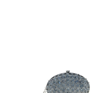 Self-Portrait Crystal Chain Clutch
