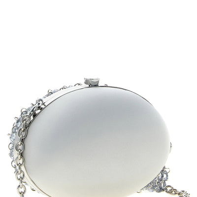 Self-Portrait Crystal Chain Clutch
