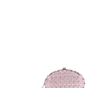 Self-Portrait Crystal Chain Clutch