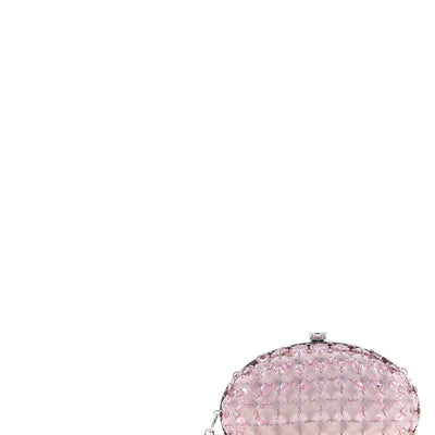 Self-Portrait Crystal Chain Clutch