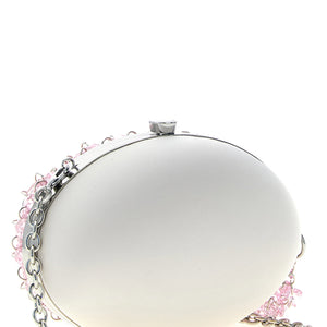 Self-Portrait Crystal Chain Clutch