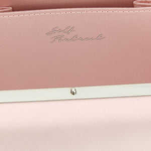Self-Portrait Satin Clutch