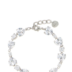 Self-Portrait Crystal Droplet Bracelet