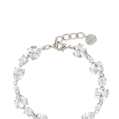Self-Portrait Crystal Droplet Bracelet