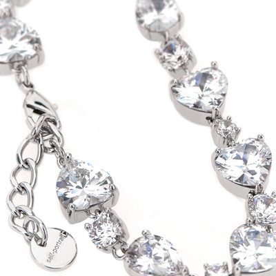 Self-Portrait Crystal Droplet Bracelet