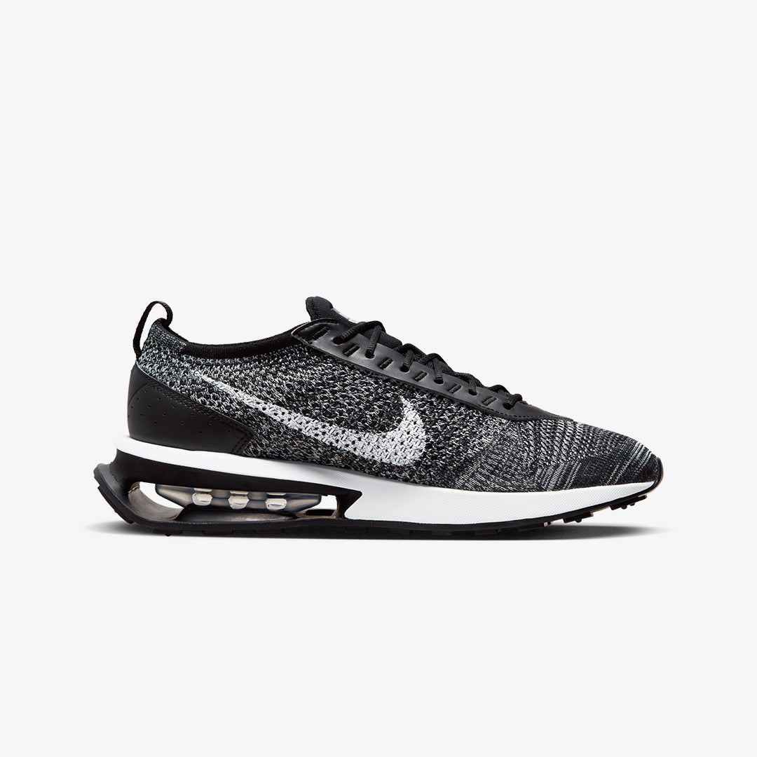 Nike | AIR MAX FLYKNIT RACER  { BLACK/WHITE