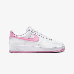 Nike | AIR FORCE 1 '07 { WHITE/PINK RISE-WHITE