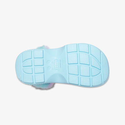 Crocs | X AESPA STOMP LINED CLOG  { ICE BLUE