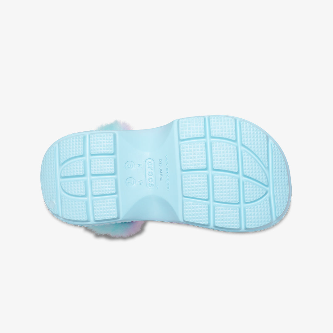 Crocs | X AESPA STOMP LINED CLOG  { ICE BLUE