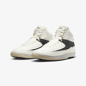 Jordan | AIR JORDAN 2 RETRO  { SAIL/COCONUT MILK-BLACK