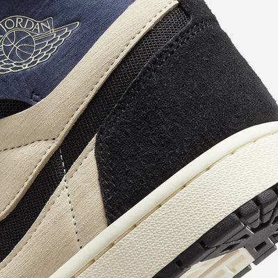 Jordan | AIR JORDAN 1 ZOOM CMFT 2  { MUSLIN/BLACKENED BLUE/COCONUT