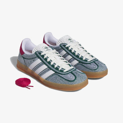 Adidas Originals | SEAN WOTHERSPOON GAZELLE INDOOR  { COLLEGIATE GREEN/CLOUD WHITE/GUM