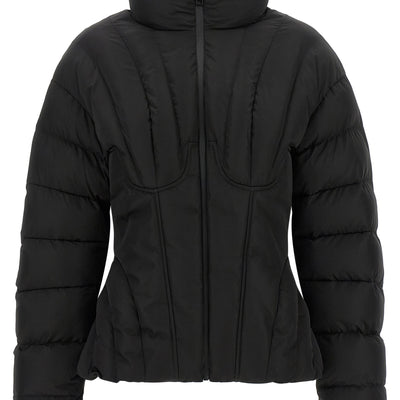 Elisabetta Franchi Bustier Quilted Down Jacket