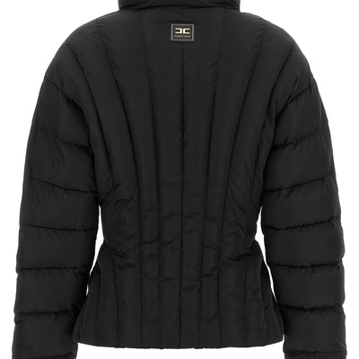 Elisabetta Franchi Bustier Quilted Down Jacket