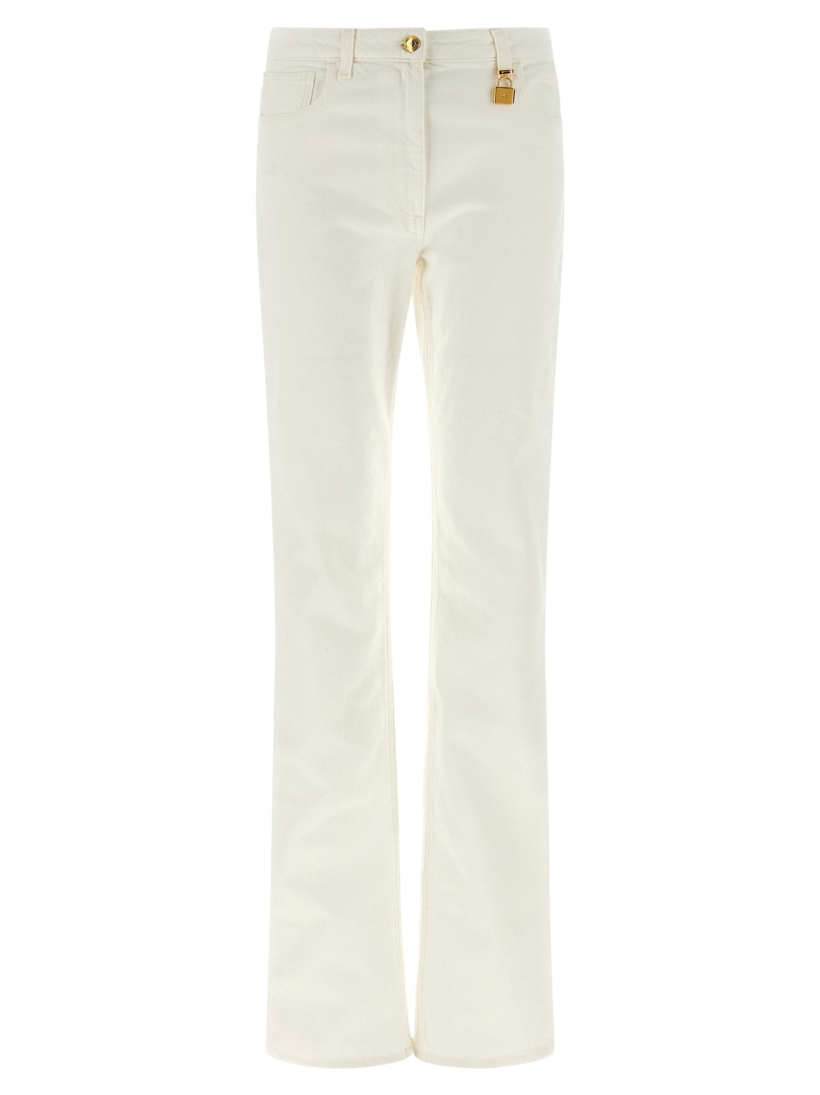Elisabetta Franchi Jewel Padlock Jeans
