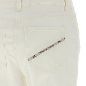 Elisabetta Franchi Jewel Padlock Jeans