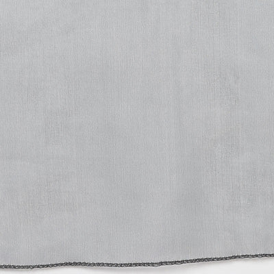 Grey Poly Silk Solid Straight Suit Set PKSKD1322