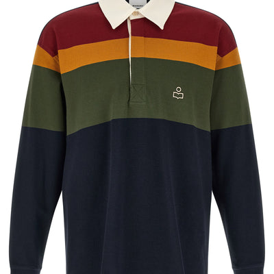 Marant Color Block Brandon Polo Shirt