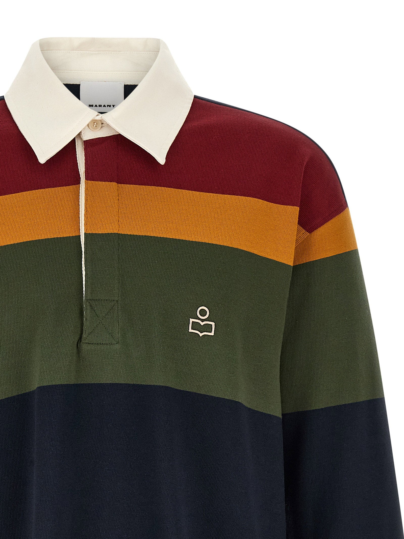Marant Color Block Brandon Polo Shirt