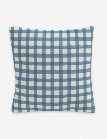 Gingham Dusty Blue