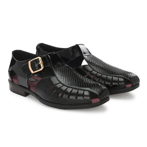 Egoss Gold Peshawari Sandals For Men