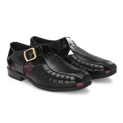 Egoss Gold Peshawari Sandals For Men