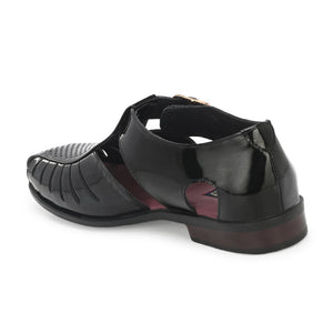 Egoss Gold Peshawari Sandals For Men