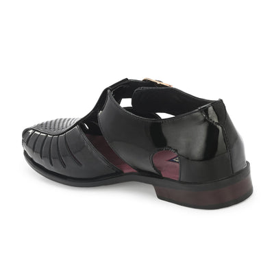 Egoss Gold Peshawari Sandals For Men
