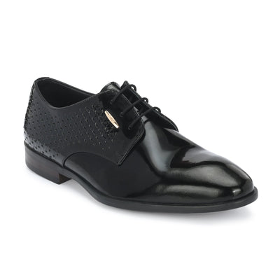Egoss Platinum Lace Up Shoes For Men