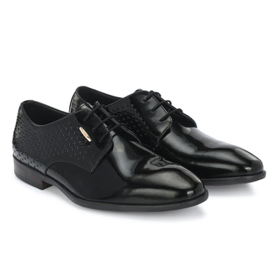 Egoss Platinum Lace Up Shoes For Men