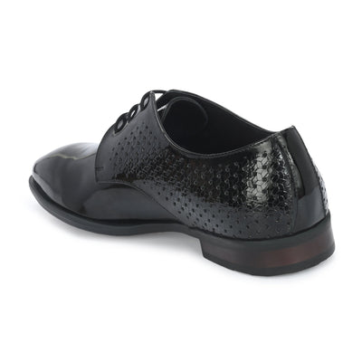 Egoss Platinum Lace Up Shoes For Men