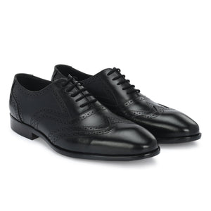 Egoss Platinum Lace Up Shoes For Men